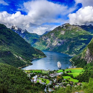 Geiranger, Noruega: fiorde ou conto de fadas