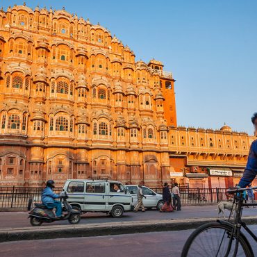 Palácio dos Ventos (Hawa Mahal), Jaipur, Índia