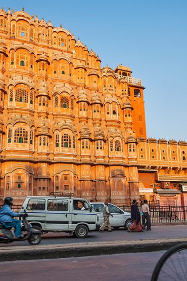 Palácio dos Ventos (Hawa Mahal), Jaipur, Índia