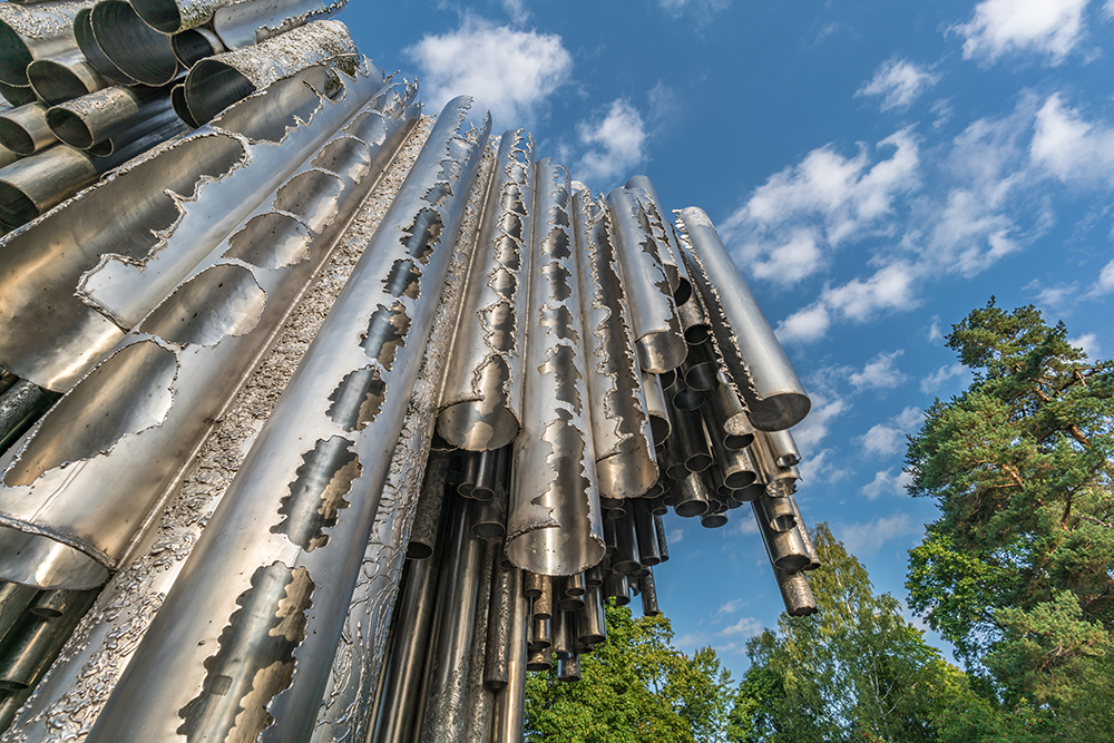 Monumento A Sibelius Helsinquia Finlandia Arte A Prova De Criticas