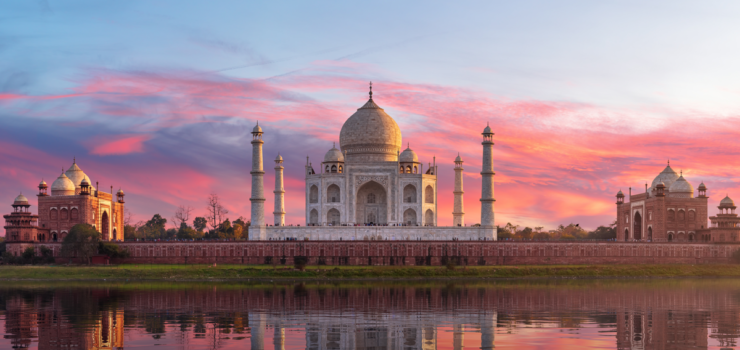 Taj Mahal, Circuito na Índia